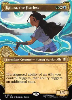 Katara, the Fearless (Showcase) 350 Avatar The Last Airbender MTG 000472 - Image 1
