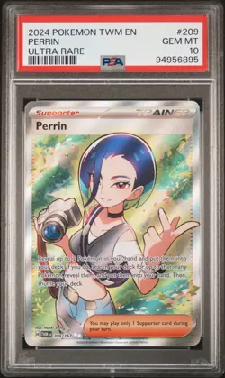 Pokemon TCG Perrin Scarlet & Violet-Twilight Masquerade 209/167 Holo Ultra Rare - Image 1