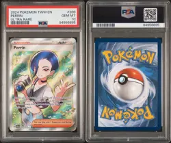 Pokemon TCG Perrin Scarlet & Violet-Twilight Masquerade 209/167 Holo Ultra Rare - Image 3