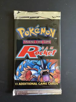 🚀🚀 Pokemon TEAM ROCKET Vintage Booster Pack New Sealed Unlimited Edition 🚀🚀 - Image 1