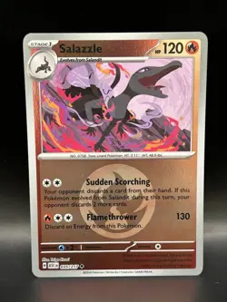 Energy Reverse Holo Salazzle 035/217 - Pokemon Ascended Heroes Card - NM - Image 1