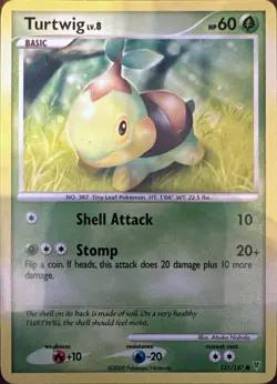 Turtwig 131/147 Common Supreme Victors Pokemon Lightly Played - Image 1