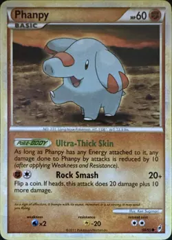 Phanpy 66/95 Common Call of Legends Pokemon Lightly Played - Image 1