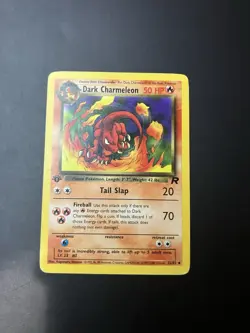Dark Charmeleon 1st Edition Team Rocket Pokemon 32/82 - Image 1
