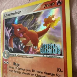 Charmeleon Crystal Guardians #29/100 Stamped Holo Pokemon - Image 2