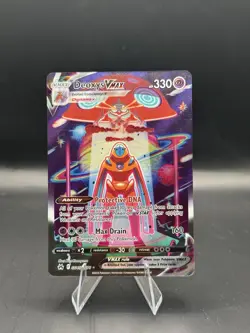 Pokemon Deoxys VMAX Ultra Rare TCG Card Crown Zenith: Galarian Gallery GG45/GG70 - Image 1