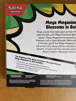 Pokemon TCG: Mega Evolution Ascended Heroes - Mega Meganium ex Box - Image 4