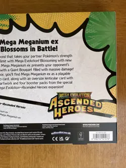 Pokemon TCG: Mega Evolution Ascended Heroes - Mega Meganium ex Box - Image 5