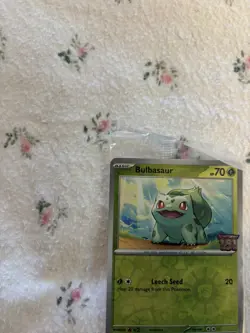 Pokemon 151 Stamped Bulbasaur 001 Scarlet & Violet Promo Best Buy SEALED - Image 2