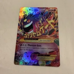 Pokemon M Gengar EX 121/119 Secret Rare XY Phantom Forces Mega Holo - Image 1