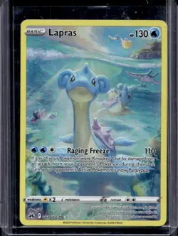 2023 Pokemon SWSH Crown Zenith Lapras Galarian Gallery #GG05/GG70 - Image 1