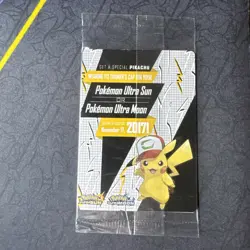 Sealed Ash's Pikachu SM108 Black Star Promo Sun & Moon Pokemon - Image 2