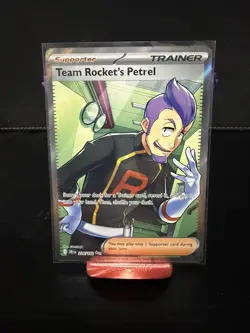 Pokemon Team Rocket's Petrel Ultra Rare Holo 226/182 SV10 Destined Rivals - Image 1
