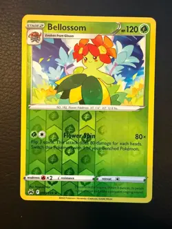 Bellossom 003/159 Rare Crown Zenith Pokemon Reverse Holo Near Mint - Image 1