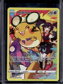 2022 Pokemon SWSH Brilliant Stars Dedenne Trainer Gallery Holo #TG07/TG30 - Image 1