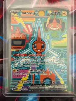 Rotom ex 126/094 SIR Special Illustration Rare Phantasmal Flames ME02 Pokemon - Image 1