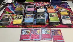 Pokemon TCG: Holo/Reverse Holo Lot (619) Scarlet & Violet/Mega Evolution Era - Image 1