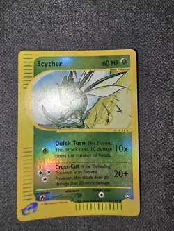 Scyther - 57/147 - Pokemon Aquapolis Reverse Holo Rare ENG - Image 1