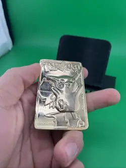 1999 Pikachu Pokemon 23 K Gold-Plated Burger King Promo (T22) - Image 5