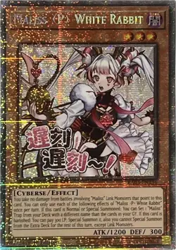 1x Maliss P White Rabbit | RA05-EN136 | STAR | 1st Ed | NM | YuGiOh - Image 1
