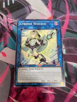YUGIOH - CYBERSE WICCKID - COMMON - SAST - 1ST ED - NM - Image 1