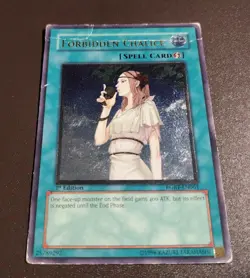 Yu-Gi-Oh! Forbidden Chalice -RGBT-EN061- Ultimate Rare - 1st Edition - Damaged! - Image 1