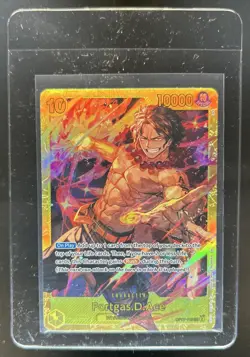 2024 One Piece 500 Years in the Future Portgas.D.Ace Secret Rare #OP07-119 - Image 1