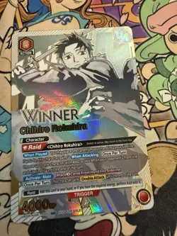 Chihiro Rokuhira (060) WINNER Kagurabachi Rare Battle Union Arena Union Rare - Image 1