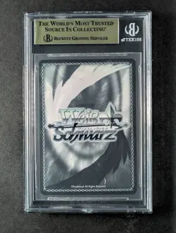 2022 Weiss Schwarz ZARA #S102-073SP Azur Lane Foil & Signed Japanese BGS 10 - Image 2