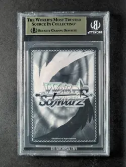 2022 Weiss Schwarz BELFAST #S102-003SEC Azur Lane Foil & Signed SEC JPN BGS 10 - Image 2