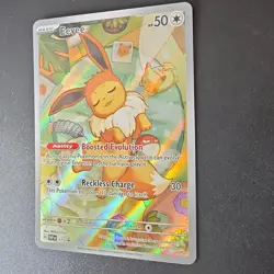 Pokemon Eevee 173 Sv: Scarlet & Violet Promo Holo 50 HP Boosted Evolution - Image 2