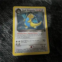 Pokemon Dark Dragonite Holo Rare 120 HP EX Team Rocket Returns 015/109 - Image 1