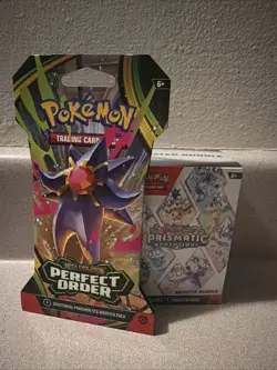 Pokemon Prismatic Evolutions Booster Bundle + Perfect order Booster Pack - Image 1