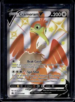 2019-2023 Pokemon SWSH Black Star Promos Cramorant V #SWSH086 - Image 1