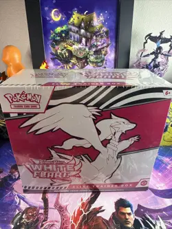 Pokemon TCG Scarlet & Violet White Flare Elite Trainer Box ETB NEW SEALED - Image 1
