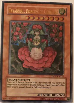 Tytannial, Princess of Camellias (UTR) CSOC-EN029 Crossroads of Chaos Unlimited - Image 1