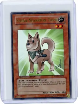 Yu-Gi-Oh! Shiba-Warrior Taro YAP1 EN008 Ultra Rare Limited Edition - Image 1