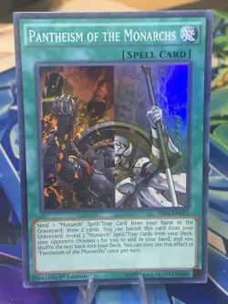Pantheism of the Monarchs SR01-EN023 Emperor of Darkness 1st Edition - Image 1