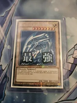 Blue-Eyes White Dragon RA05-EN085 Starlight Stamped Mint Yugioh - Image 2