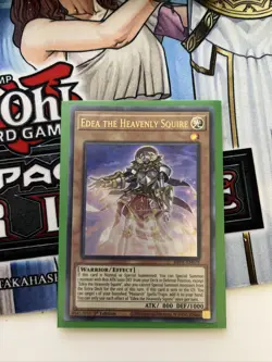 Yu-Gi-Oh! TCG Edea the Heavenly Squire Brothers of Legend BROL-EN078 1st Edition - Image 1