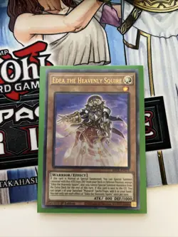 Yu-Gi-Oh! TCG Edea the Heavenly Squire Brothers of Legend BROL-EN078 1st Edition - Image 2