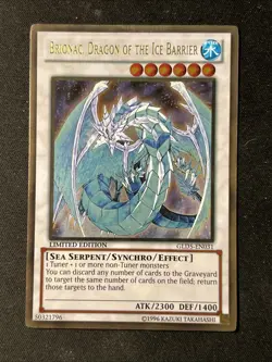 Bionic, Dragon Of The Ice Barrier - GLD5-EN031 - Gold Rare Limited Ed NM Yugioh - Image 1