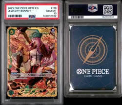 PSA 10 GEM MINT One Piece Legacy of the Master Jewelry Bonney OP12-118 SEC - Image 3