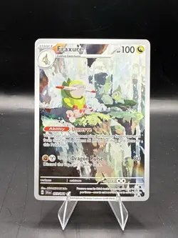 Pokemon TCG Fraxure Shrouded Fable Illustration Rare Card 077/064 NM - Image 1