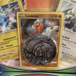 Pokemon TCG Tornadus Thundurus Landorus Cards 2 Booster Packs & Coin LOT Of 2 - Image 2