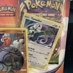 Pokemon TCG Tornadus Thundurus Landorus Cards 2 Booster Packs & Coin LOT Of 2 - Image 4