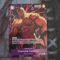 Charlotte Katakuri OP11-067 SR Blocker 8000 Power One Piece Card Game English - Image 1