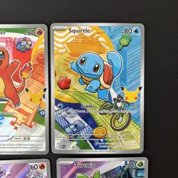Pokemon 2026 First Partner Illustration Collection Series 1 Promo Set (9 Cards) - Image 4
