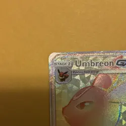 Pokemon Umbreon GX Full Art Secret Rare Holo SM Base Set 154/149 Card - Image 4