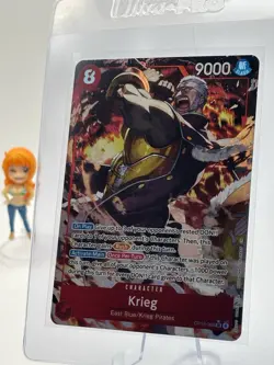 One Piece Krieg OP15-008 SR Rush Character Regular 9000 Power Card - Image 1